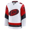 Miesten NHL Carolina Hurricanes Pelipaita 2025-26 Fanatics Premium Andrei Svechnikov Vieras Valkoinen